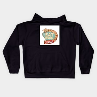 Eat Here Kids Hoodie